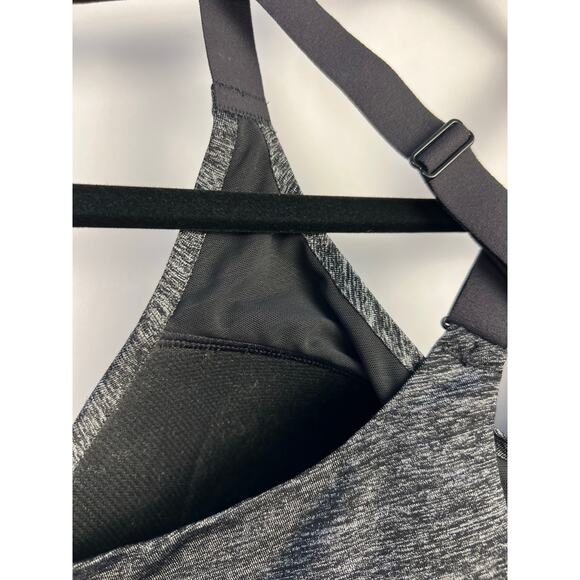 Victoria’s Secret VSX Sport Bra 34DD Gray Crossback Padded Wireless Bra - Picture 8 of 10